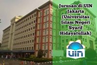 jurusan di uin jakarta