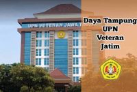 daya tampung upn jatim