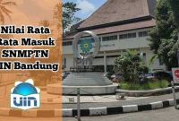 nilai rata rata masuk uin bandung