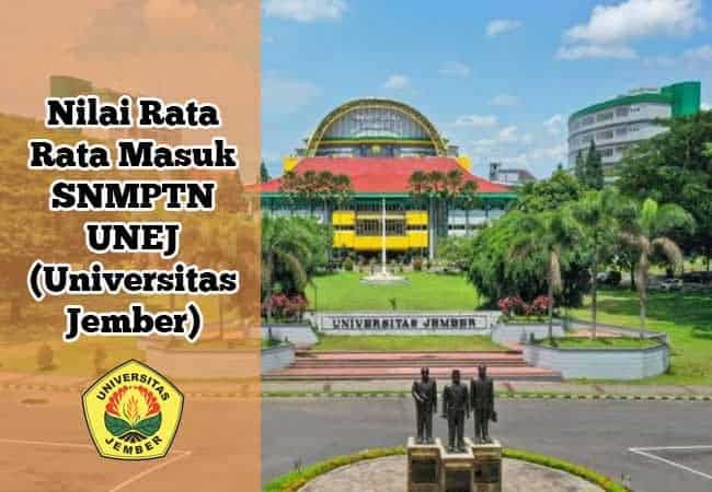 nilai rata rata masuk UNEJ