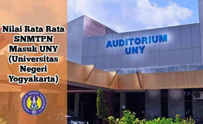 nilai rata rata masuk uny